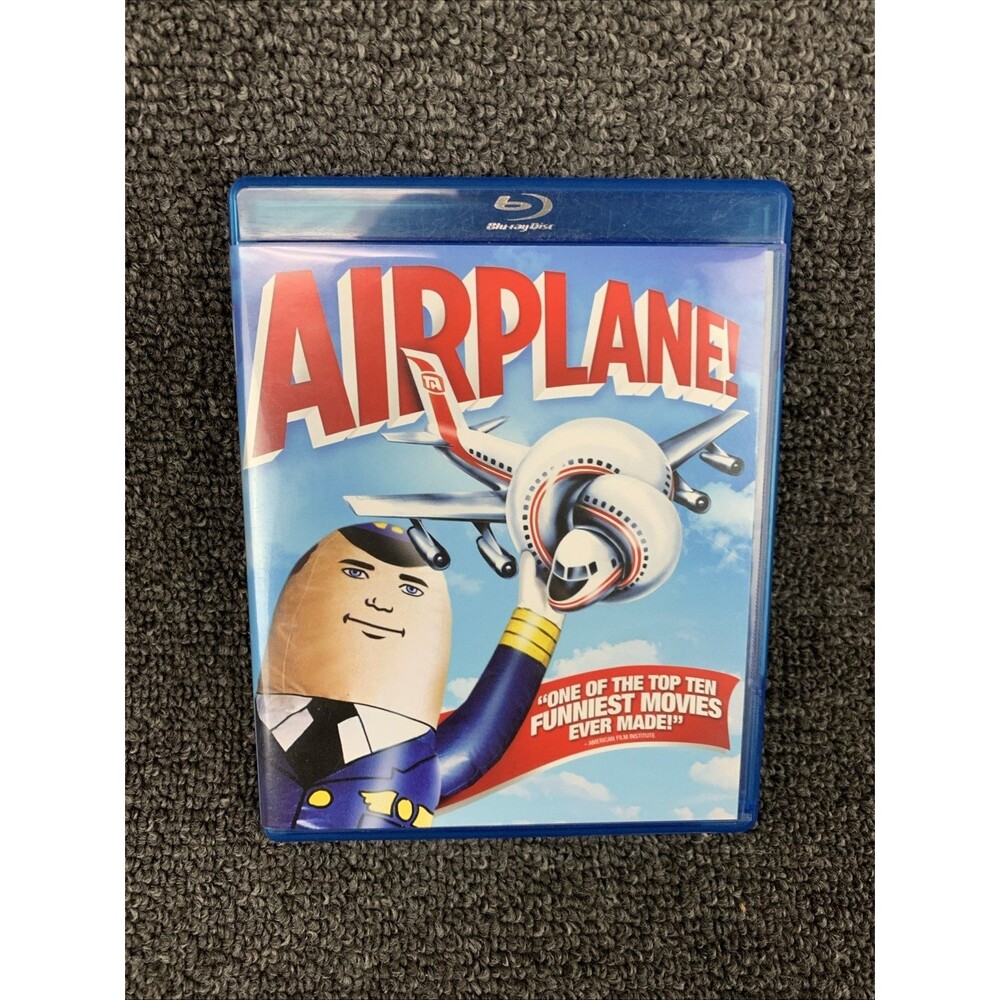Airplane (Blu-ray Disc, 2013) Robert Hays Julie Hagerty Leslie Nielsen